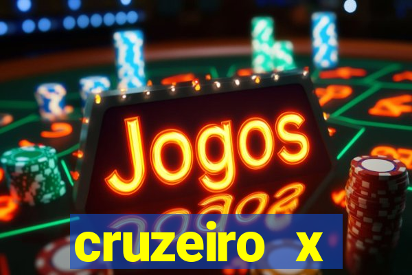 cruzeiro x corinthians primeiro turno